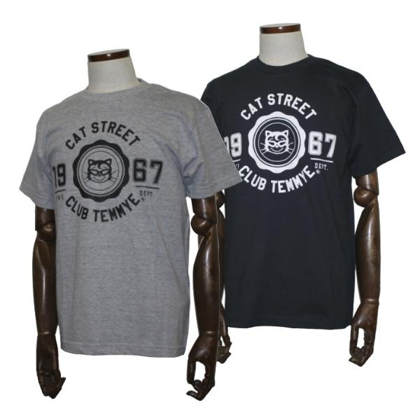 クリームソーダ TE クラブティミーTシャツ グレー/ネイビー クリームソーダ TE クラブティミーTシャツ グレー/ネイビー