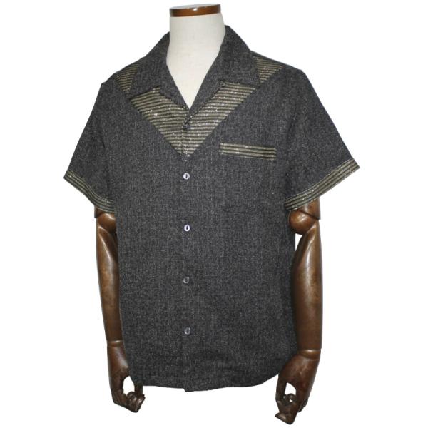 グッドロッキン 半袖Ｖ切替シャツ グリッター Good Rockin