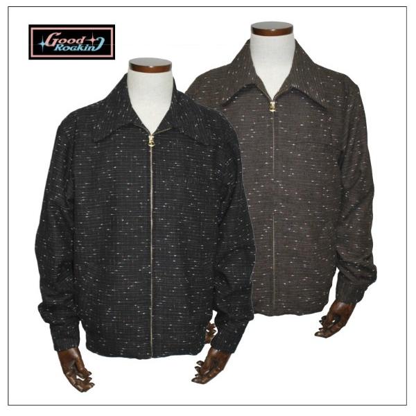 グッドロッキン Grj 187ヴィンテージネップジャケット ブラック ブラウン Good Rockin Gra Rockin Web小島屋 通販 Yahoo ショッピング