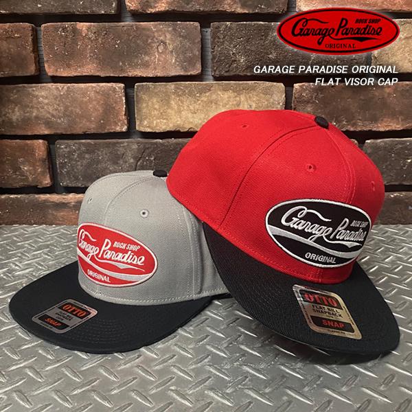 GARAGE PARADISE ORIGINAL FLAT VISOR CAP ガレージパラダイス