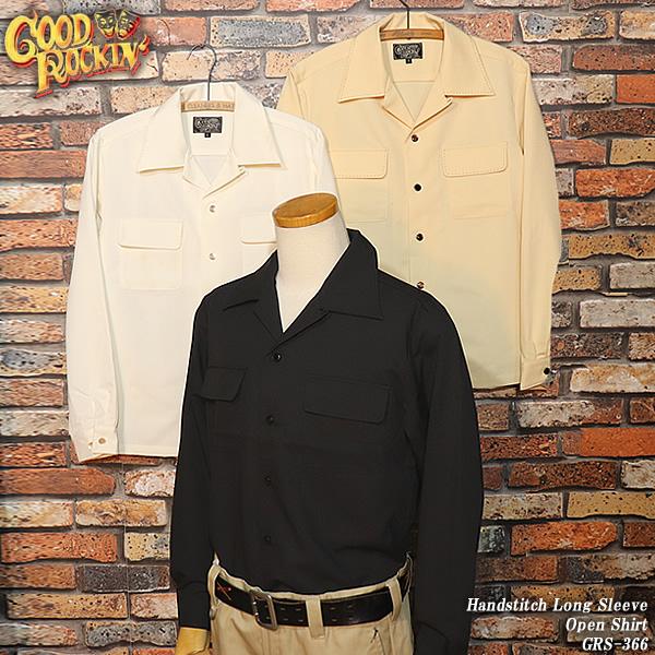 GOOD ROCKIN'（グッドロッキン） Handstitch Long Sleeve Open Shirt