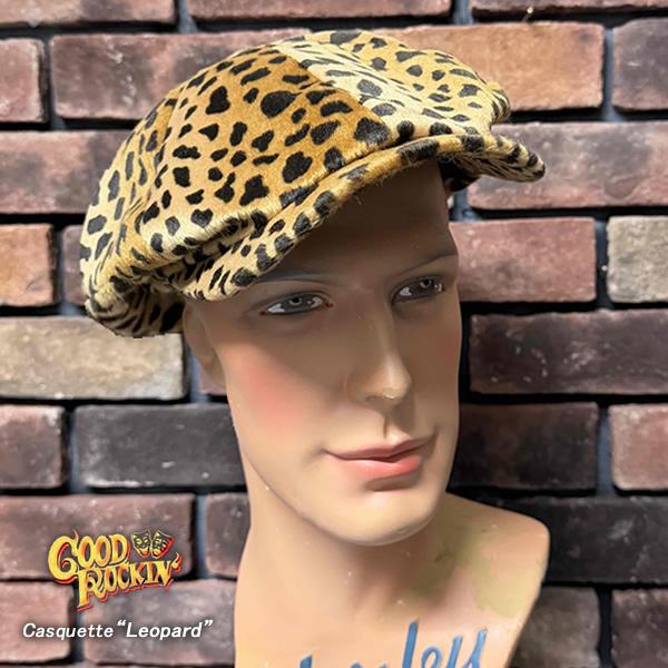 GOOD ROCKIN'（グッドロッキン） Casquette Leopard レオパード