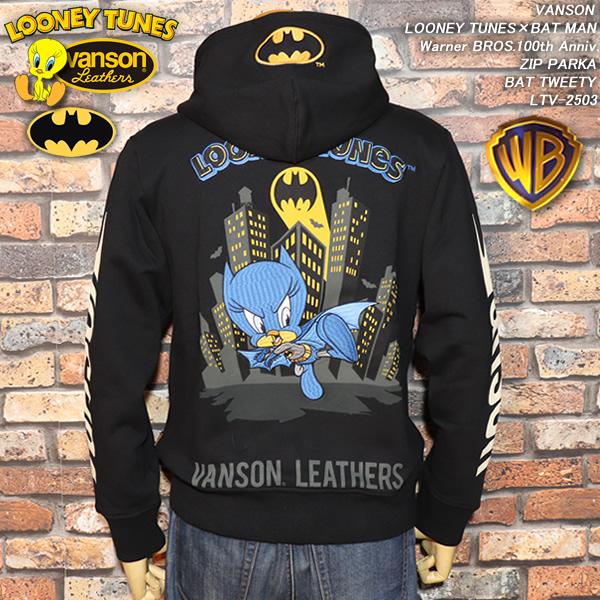 VANSON（バンソン） LOONEY TUNES×BAT MAN ルーニーチューンズ