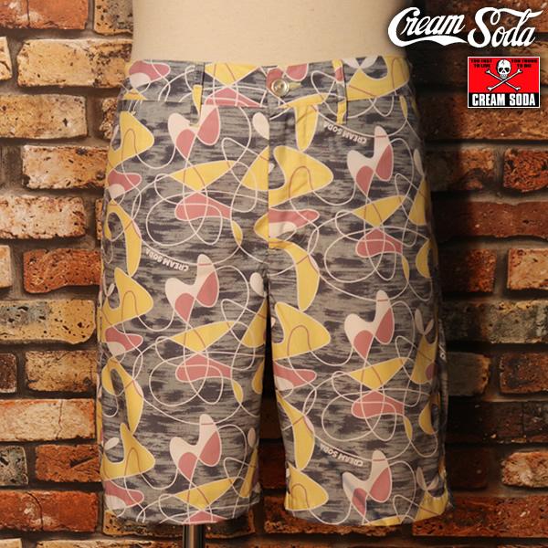 クリームソーダ（CREAM SODA） CSキドニーシェイプハーフパンツ GREEN