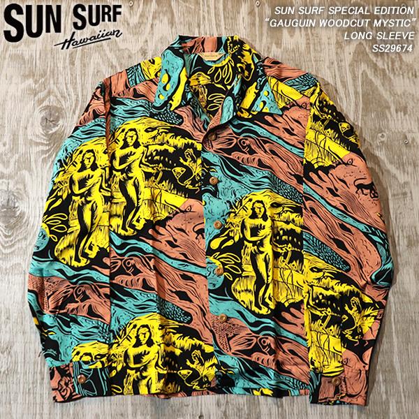 SUN SURF サンサーフ スペシャルエディション “GAUGUIN WOODCUT MYSTIC