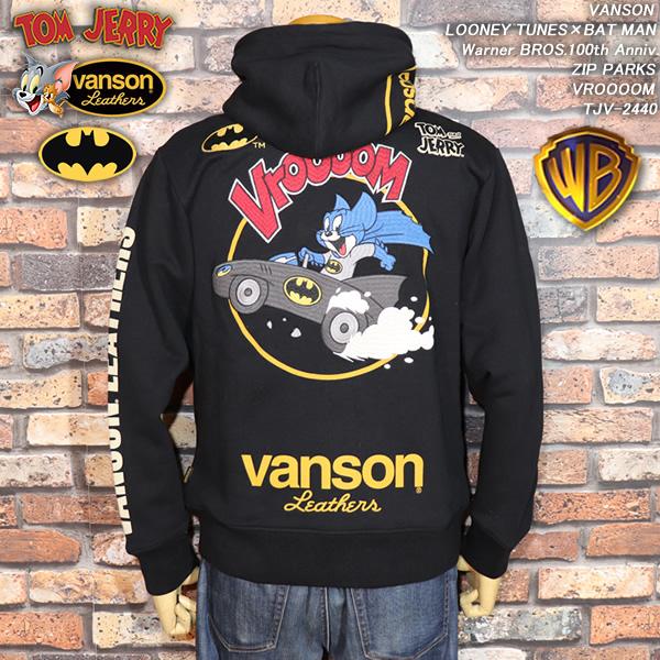 VANSON（バンソン） TOM&JERRY×BAT MAN トム＆ジェリー×バットマン 