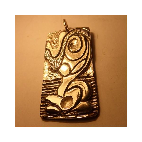 銀画(大)「南風に吹かれて」宮古島の風を感じる銀細工