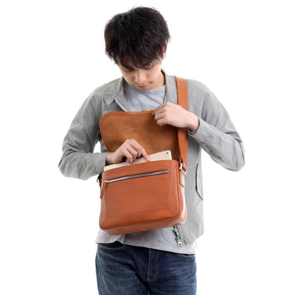 ショルダーバッグ 本革 タンニンなめし 牛革 レザー メンズ おしゃれ 斜めがけ 小さめ メッセンジャーバッグ ハンドメイドショップ ブランド 流線形 Buyee Buyee Japanese Proxy Service Buy From Japan Bot Online