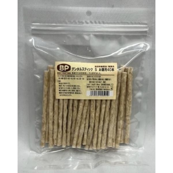 ベストパートナー デンタルスティック S お徳用 犬用 犬おやつ 40本×1袋入