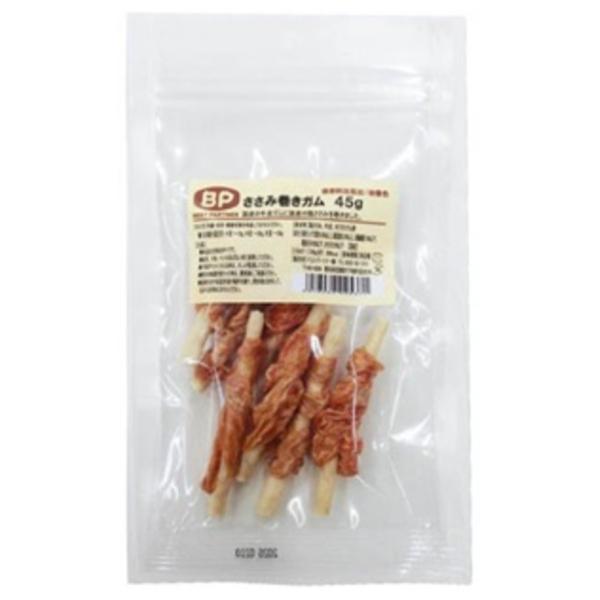 ベストパートナー ささみ巻きガム 犬用 犬おやつ 45g×1袋入
