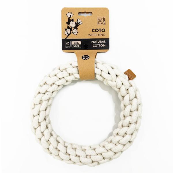 M-PETS COTO リング 25cm 白