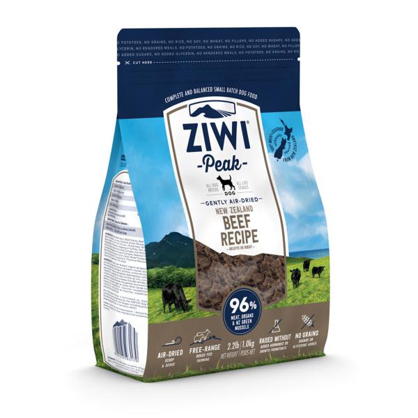 1個ずつ　ZIWI 犬用 ジウィピーク ビーフレシピ　1kｇ ジウィピーク ZIWI Peak ビーフ レシピ 犬用 1kg : トムキャット
