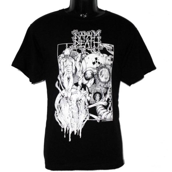 NAPALM DEATH Tシャツ OLD LOGO 正規品 : ロックユー - 通販 - Yahoo