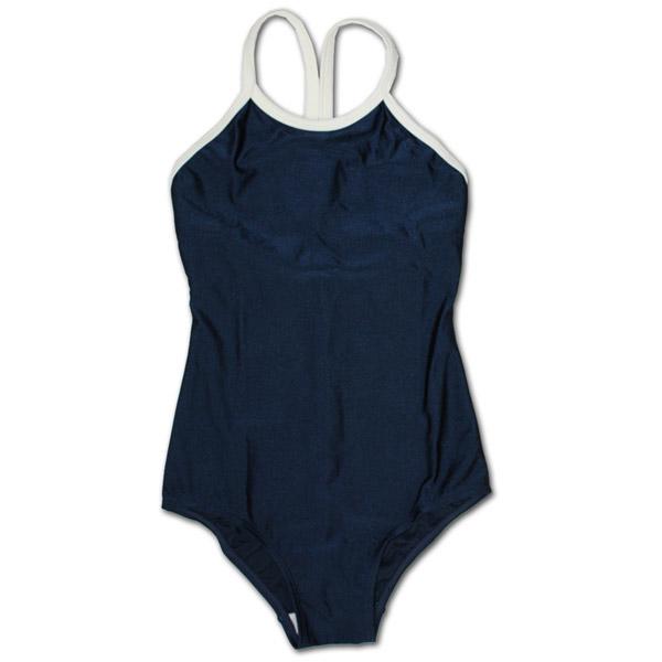 女子スクール水着 ネイビー ホワイトライン 10 110 150 Buyee Buyee Japanese Proxy Service Buy From Japan Bot Online