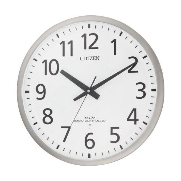CITIZEN（シチズン） 電波時計 壁掛け時計 スペイシーM465 大型サイズ