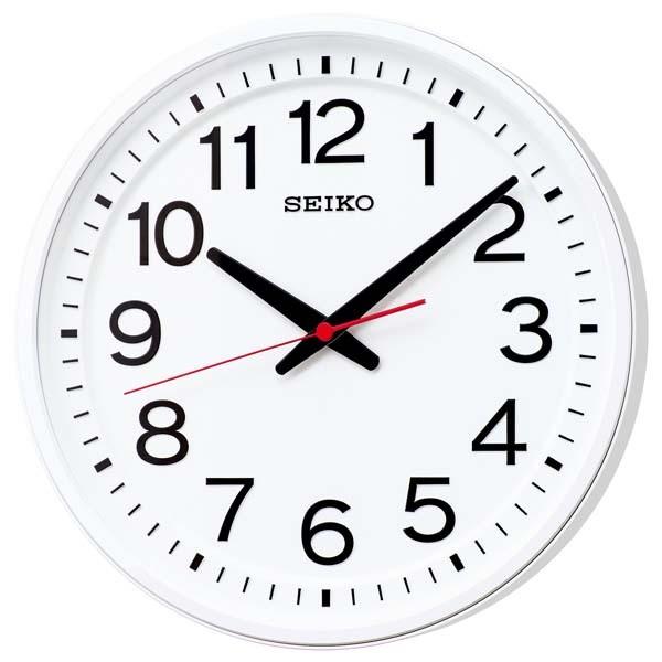 SEIKO（セイコー） クロック 電波時計 壁掛け時計 KX236W 教室 学校 
