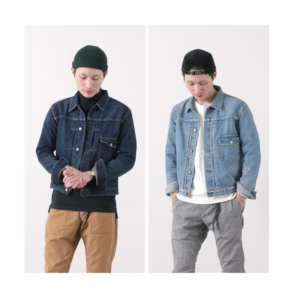 Remi Relief レミレリーフ デニム 1st ジャケット Gジャン ジージャン 加工 色落ち メンズ 日本製 Buyee 日本代购平台 产品购物网站大全 Buyee一站式代购 Bot Online