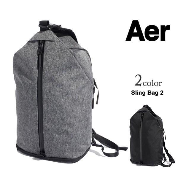 AER（エアー） スリングバッグ2 / ショルダーバッグ / 斜めがけ 肩掛け / 軽い 小さい / ジム / メンズ レディース
