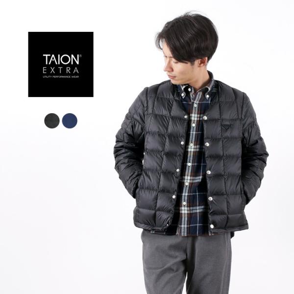 ポンパドー ビター TAION タイオン エクストラ メンズ クルーネック