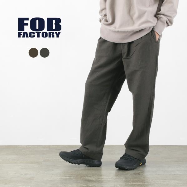 【新品】FOB FACTORY モールスキンパンツ (3) L FOB FACTORY】モールスキン トラウザーズ パンツ(3color)
