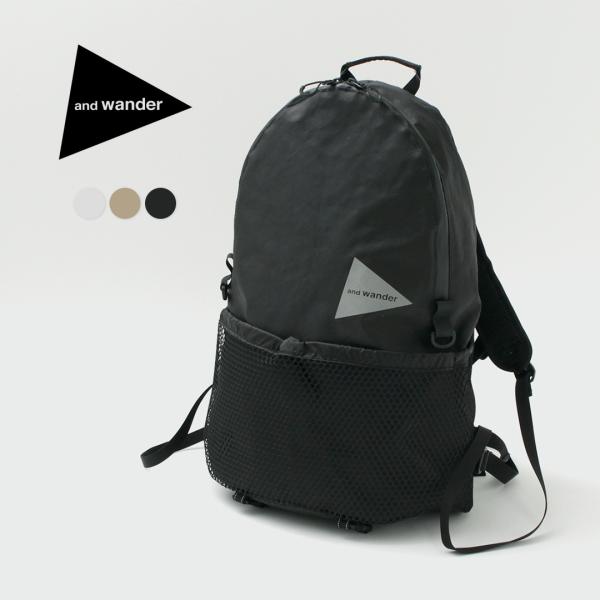 and wander（アンドワンダー） エコパック 20L デイパック / メンズ