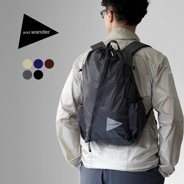 AND WANDER アンドワンダー シル デイパック リュック バックパック 楽天市場】AND WANDER（アンドワンダー） シル デイパック