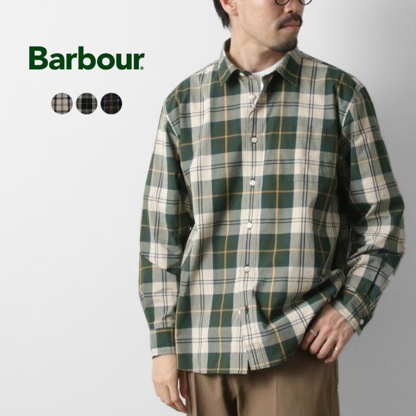 Barbour（バブアー） タゴン タータンチェック オーバーサイズ シャツ