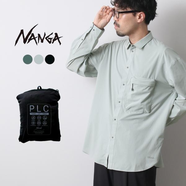 【美品】NANGA ナンガ エクスカーション　Lサイズ　ブラウス【ウィメンズ】 NANGA（ナンガ） PLC エクスカーション シャツ / 長袖 吸水速乾