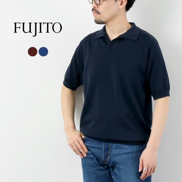 LOEWE コットンシルク スキッパーニットポロシャツ M シルクコットン スキッパーニットポロシャツ | TOMORROWLAND (Men