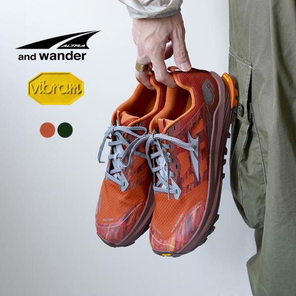 AND WANDER（アンドワンダー） アルトラ×アンドワンダー ローンピーク 9プラス / メンズ シューズ 靴 トレッキング ローカット