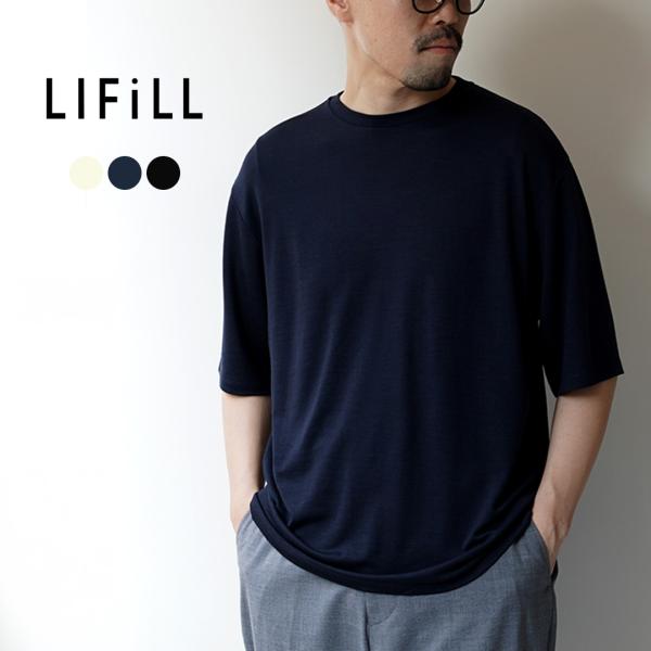 LIFiLL LIFiLL（リフィル） ウーリッシュTシャツ / メンズ