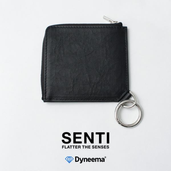 SENTI（センティ） ダイニーマレザー Lジップ ウォレット / メンズ