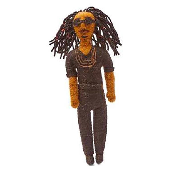 SILK ROAD BAZAAR スティーヴィー・ワンダー Stevie Wonder フェルト製オーナメント