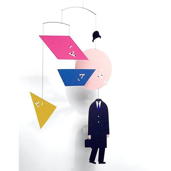 ベルギーの画家ルネ・マグリットの作品「芸術的な生活」を再解釈しデザインされたモビール作成キット。付属の作成用台紙を用いて自分で作り上げる工程は一見すれば「面倒」と感じられるがその感情もルネ・マグリッドの作品のように視点を変えれば新しい意味を...