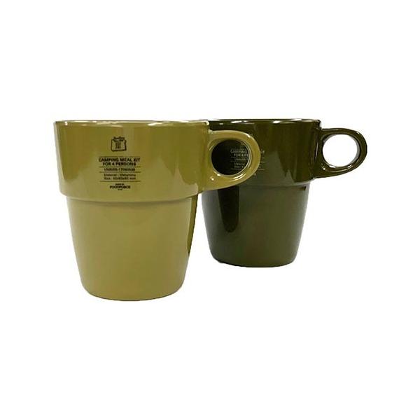 AS2OV（アッソブ） マグ メラミン FOOD FORCE CAMPING MEAL KIT UNB005