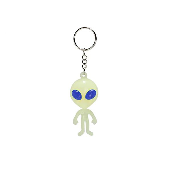 グロー エイリアン キーチェーン Glow Alien Keychain