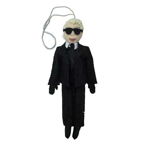 SILK ROAD BAZAAR カール・ラガーフェルド（Karl Lagerfeld） フェルト製オーナメント