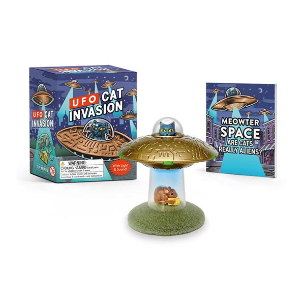Hachette トイ&amp;ブック ”UFO キャット インベーション" UFO Cat Invasion