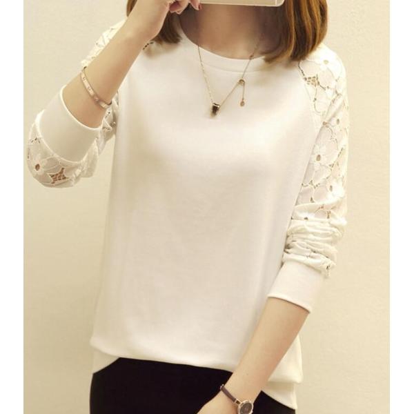 可愛い レディース 花柄 レース ロングｔシャツ トップス レディース 新作 ロングカジュアル 長袖 Tシャツ Buyee Buyee 日本の通販商品 オークションの代理入札 代理購入