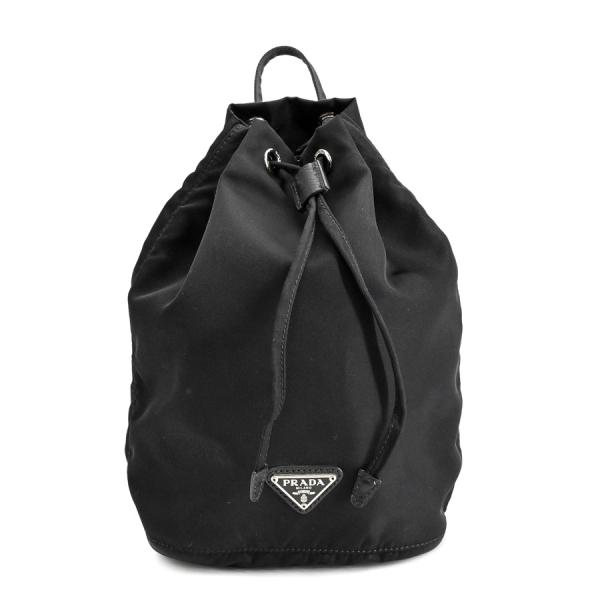 PRADA（プラダ） 巾着ポーチ ポーチ ブラック ユニセックス 中古AB品
