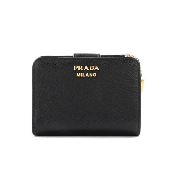 PRADA（プラダ） サフィアーノトライアングル財布 ミディアム
