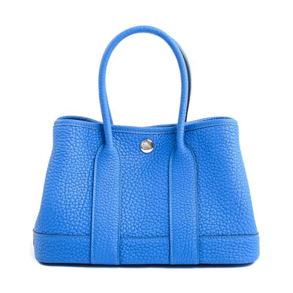 HERMES（エルメス） ネオガーデンパーティ23 ハンドバッグ ブルー 