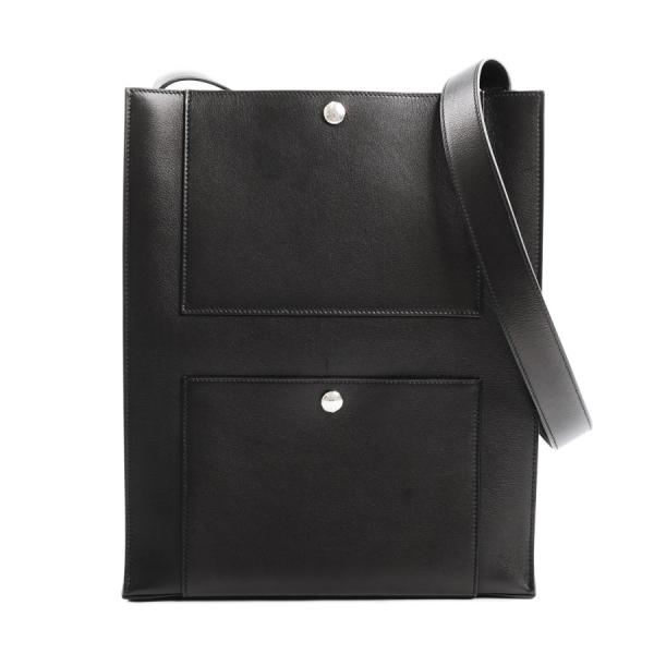 HERMES（エルメス） カバッシュ ショルダーバッグ ブラック メンズ W