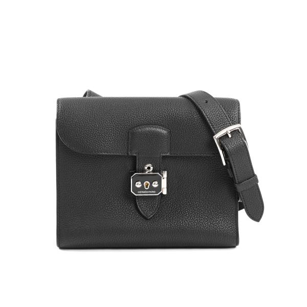エルメス サックアデペッシュ21  6232681 HERMES（エルメス） サックアデペッシュ21 ショルダーバッグ ブラック