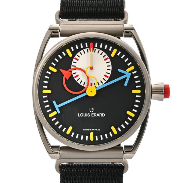 ルイエラール エクセレンス モノプッシャー クロノグラフ 腕時計 LE74359TT02 BTT88 ブラック メンズ 未使用品