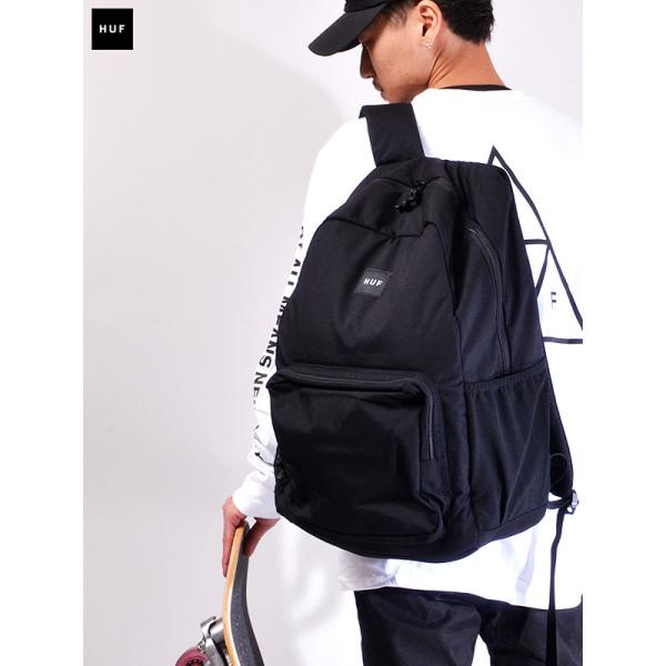 HUF リュック ブラック HUF eightynine BACKPACK（バックパック/リュック）｜HUF（ハフ