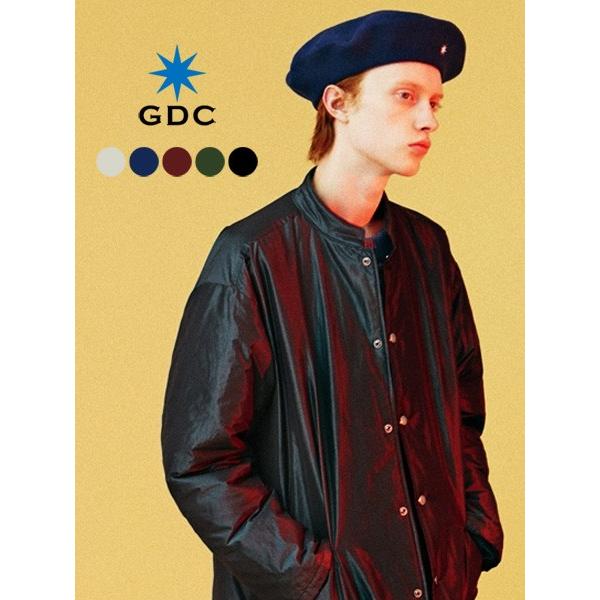 GDC ジーディーシー CA4LA カシラ 帽子 ベレー帽 レディース メンズ 大きめ ウール BIG BERRET ウールビッグベレー コラボ 刺繍  八角星 日本製 C37006 C35002