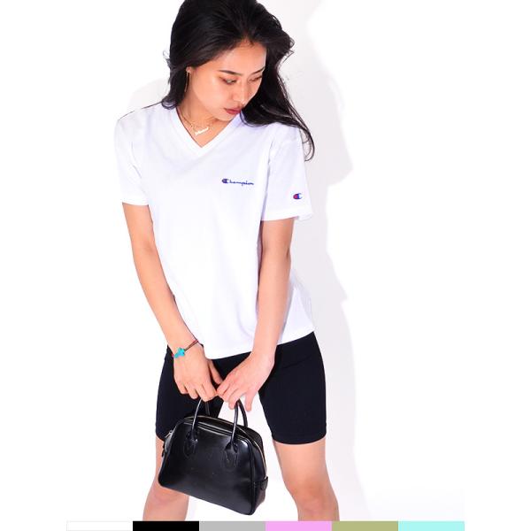 Champion チャンピオン Tシャツ レディース 半袖 綿 100 カジュアル スポーツ 白 黒 無地 ウィメンズ Vネック 日本規格 Cw M323 Buyee Buyee Japanese Proxy Service Buy From Japan Bot Online