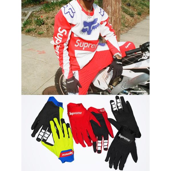 Supreme シュプリーム Fox Racing Bomber LT Gloves グローブ 手袋 
