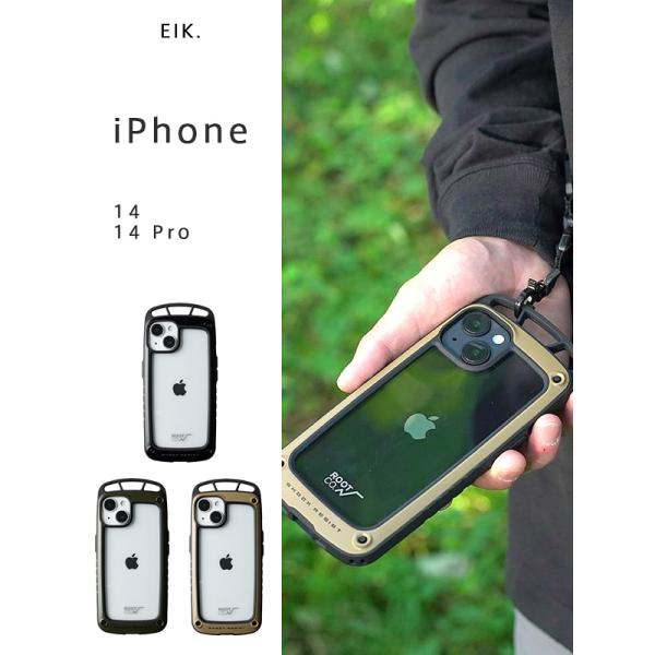 hi-co　iPhone13／14ケース Shock Resist Case Elk. for iPhone14 | ROOT CO. Designed in